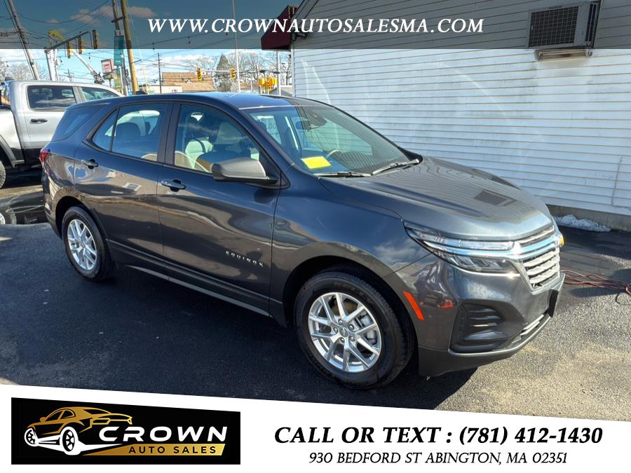 2022 Chevrolet Equinox AWD 4dr LS w/1FL, available for sale in Abington, Massachusetts | Crown Auto Sales. Abington, Massachusetts 2022 Chevrolet Equinox AWD 4dr LS w/1FL, available for sale in Abington, Massachusetts | Crown Auto Sales. Abington, Massachusetts