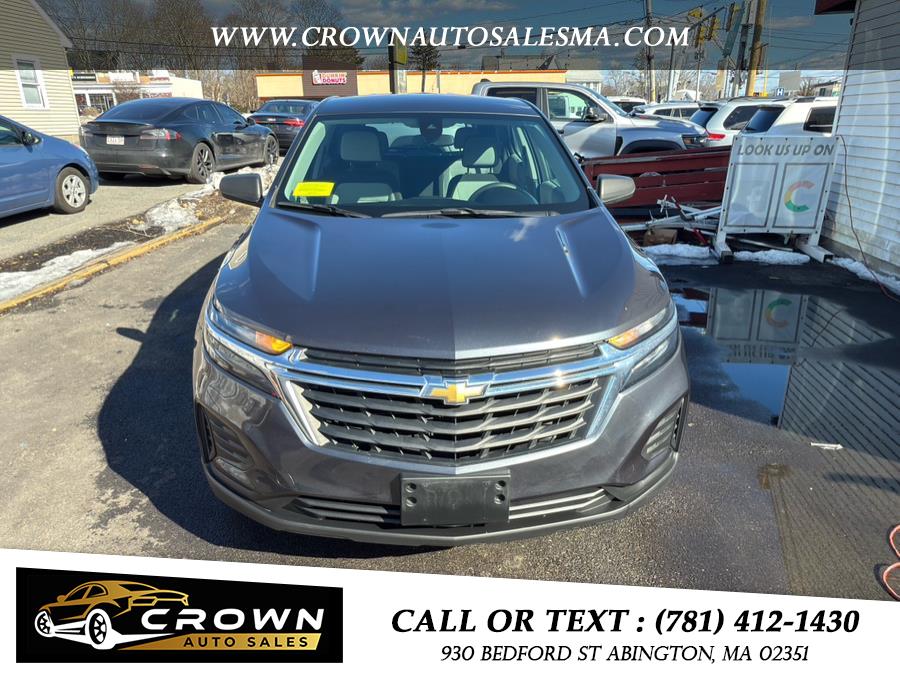 2022 Chevrolet Equinox AWD 4dr LS w/1FL, available for sale in Abington, Massachusetts | Crown Auto Sales. Abington, Massachusetts 2022 Chevrolet Equinox AWD 4dr LS w/1FL, available for sale in Abington, Massachusetts | Crown Auto Sales. Abington, Massachusetts