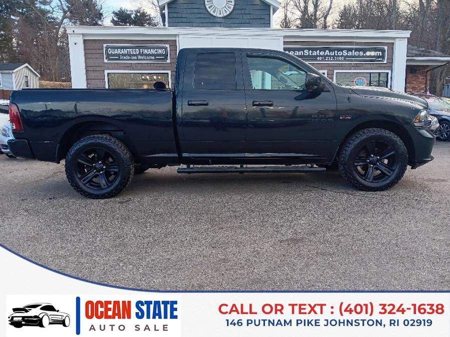 2017 Ram 1500 Sport 4x4 Quad Cab 6''4" Box, available for sale in Johnston, Rhode Island | Ocean State Auto Sales. Johnston, Rhode Island 2017 Ram 1500 Sport 4x4 Quad Cab 6''4" Box, available for sale in Johnston, Rhode Island | Ocean State Auto Sales. Johnston, Rhode Island
