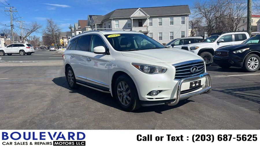 2015 Infiniti Qx60 3.5 Sport Utility 4D, available for sale in New Haven, Connecticut | Boulevard Motors LLC. New Haven, Connecticut 2015 Infiniti Qx60 3.5 Sport Utility 4D, available for sale in New Haven, Connecticut | Boulevard Motors LLC. New Haven, Connecticut