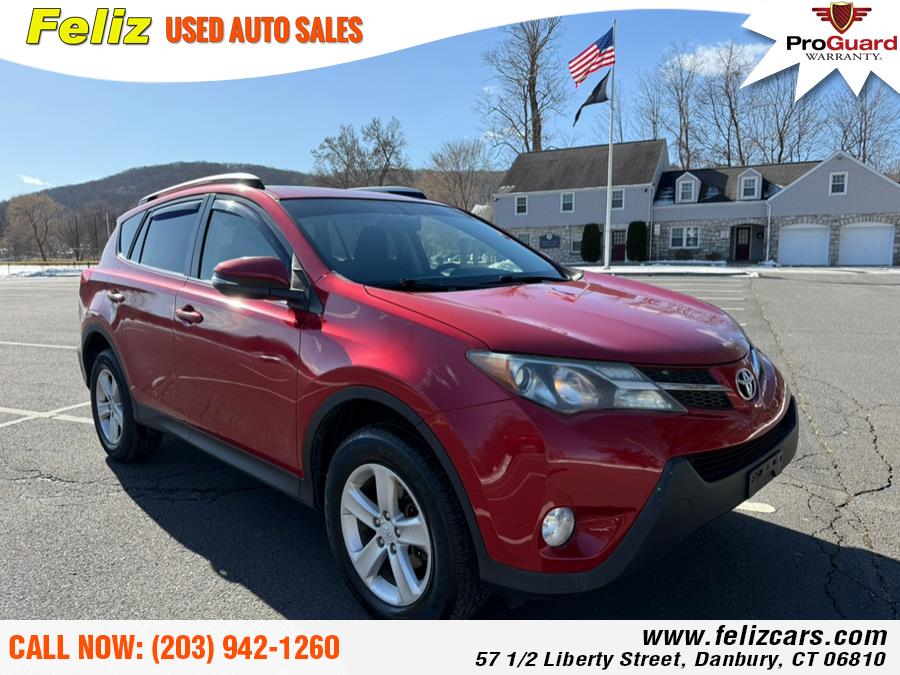 2013 Toyota RAV4 AWD 4dr XLE (Natl), available for sale in Danbury, Connecticut | Feliz Used Auto Sales. Danbury, Connecticut 2013 Toyota RAV4 AWD 4dr XLE (Natl), available for sale in Danbury, Connecticut | Feliz Used Auto Sales. Danbury, Connecticut