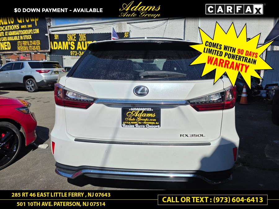 2018 Lexus RX RX 350L Luxury AWD, available for sale in Paterson, New Jersey | Adams Auto Group. Paterson, New Jersey 2018 Lexus RX RX 350L Luxury AWD, available for sale in Paterson, New Jersey | Adams Auto Group. Paterson, New Jersey