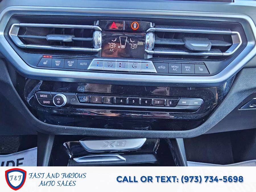 2022 BMW X3 xDrive30i Sport Utility 4D, available for sale in Newark, New Jersey | Fast and Furious Auto Sales. Newark, New Jersey 2022 BMW X3 xDrive30i Sport Utility 4D, available for sale in Newark, New Jersey | Fast and Furious Auto Sales. Newark, New Jersey