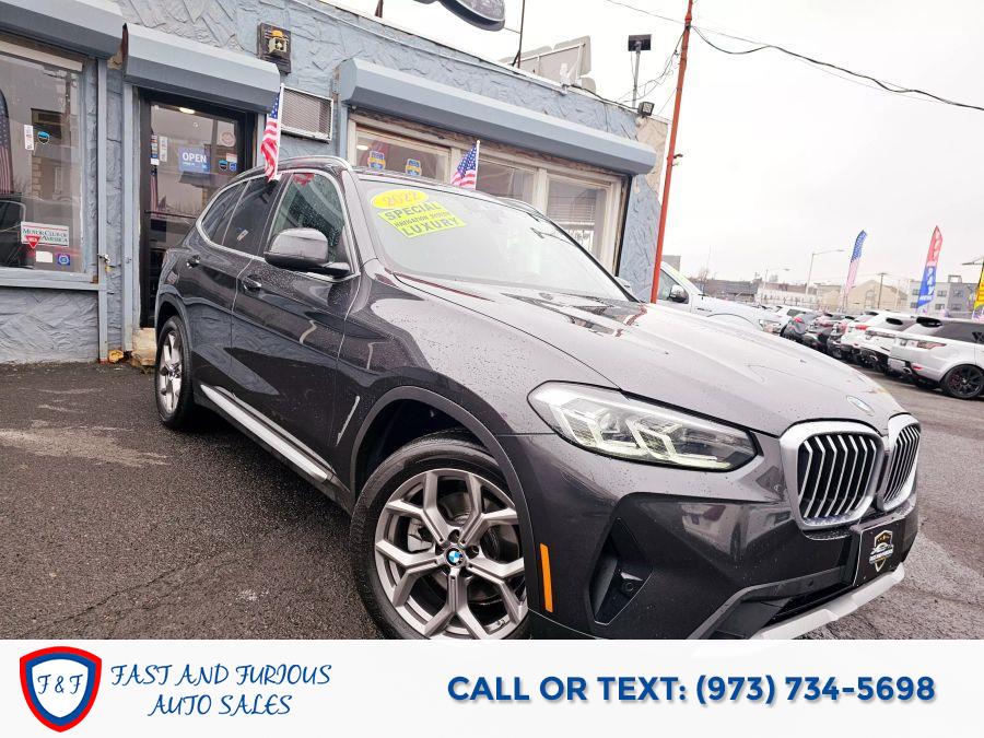 2022 BMW X3 xDrive30i Sport Utility 4D, available for sale in Newark, New Jersey | Fast and Furious Auto Sales. Newark, New Jersey 2022 BMW X3 xDrive30i Sport Utility 4D, available for sale in Newark, New Jersey | Fast and Furious Auto Sales. Newark, New Jersey