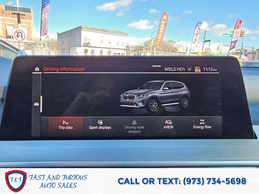 2022 BMW X3 xDrive30i Sport Utility 4D, available for sale in Newark, New Jersey | Fast and Furious Auto Sales. Newark, New Jersey 2022 BMW X3 xDrive30i Sport Utility 4D, available for sale in Newark, New Jersey | Fast and Furious Auto Sales. Newark, New Jersey
