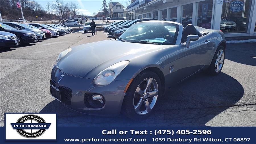 2007 Pontiac Solstice 2dr Convertible GXP, available for sale in Wilton, Connecticut | Performance Motor Cars Of Connecticut LLC. Wilton, Connecticut 2007 Pontiac Solstice 2dr Convertible GXP, available for sale in Wilton, Connecticut | Performance Motor Cars Of Connecticut LLC. Wilton, Connecticut