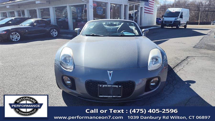 2007 Pontiac Solstice 2dr Convertible GXP, available for sale in Wilton, Connecticut | Performance Motor Cars Of Connecticut LLC. Wilton, Connecticut 2007 Pontiac Solstice 2dr Convertible GXP, available for sale in Wilton, Connecticut | Performance Motor Cars Of Connecticut LLC. Wilton, Connecticut