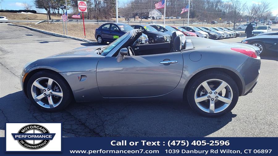 2007 Pontiac Solstice 2dr Convertible GXP, available for sale in Wilton, Connecticut | Performance Motor Cars Of Connecticut LLC. Wilton, Connecticut 2007 Pontiac Solstice 2dr Convertible GXP, available for sale in Wilton, Connecticut | Performance Motor Cars Of Connecticut LLC. Wilton, Connecticut