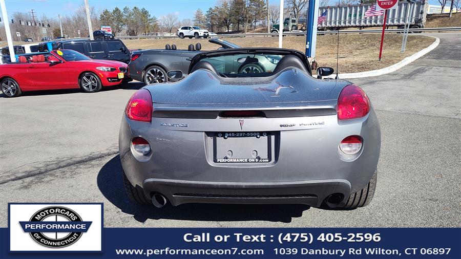 2007 Pontiac Solstice 2dr Convertible GXP, available for sale in Wilton, Connecticut | Performance Motor Cars Of Connecticut LLC. Wilton, Connecticut 2007 Pontiac Solstice 2dr Convertible GXP, available for sale in Wilton, Connecticut | Performance Motor Cars Of Connecticut LLC. Wilton, Connecticut
