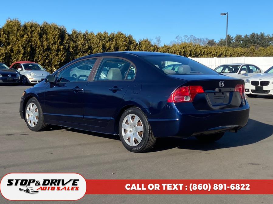 2008 Honda Civic Sdn 4dr Auto LX, available for sale in East Windsor, Connecticut | Stop & Drive Auto Sales. East Windsor, Connecticut 2008 Honda Civic Sdn 4dr Auto LX, available for sale in East Windsor, Connecticut | Stop & Drive Auto Sales. East Windsor, Connecticut