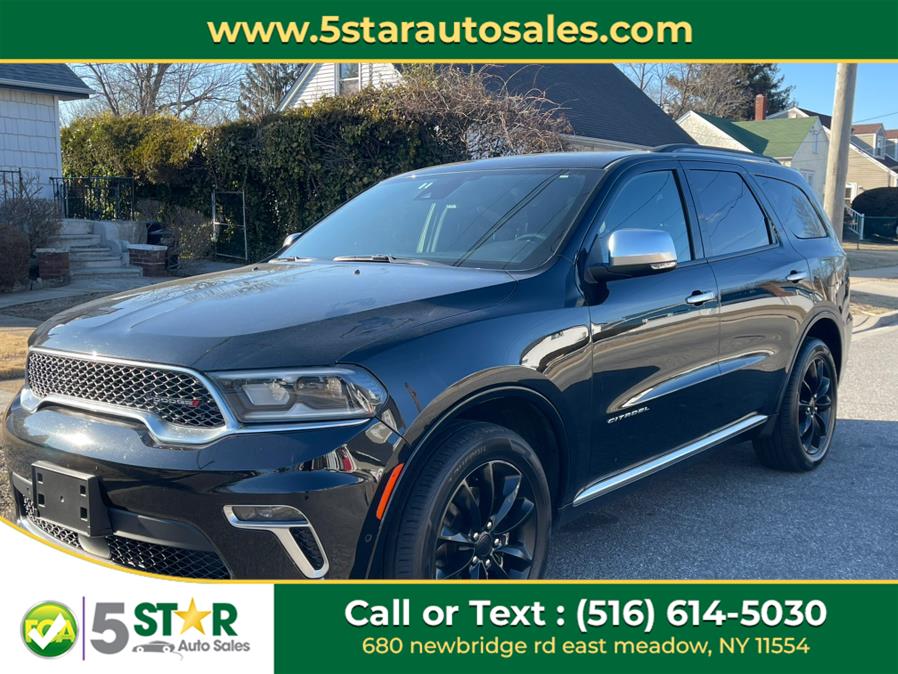 2022 Dodge Durango Citadel AWD, available for sale in East Meadow, New York | 5 Star Auto Sales Inc. East Meadow, New York 2022 Dodge Durango Citadel AWD, available for sale in East Meadow, New York | 5 Star Auto Sales Inc. East Meadow, New York