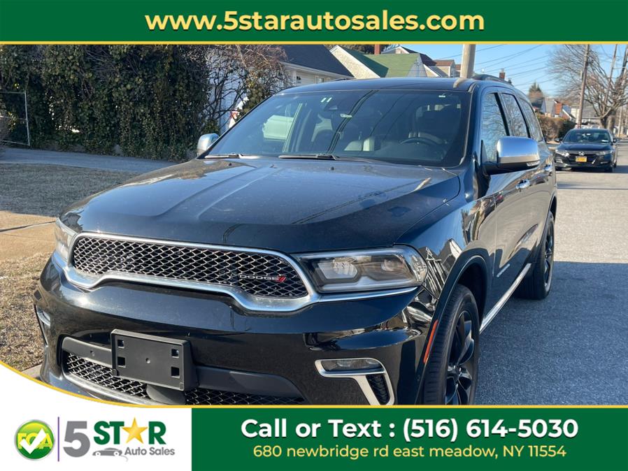 2022 Dodge Durango Citadel AWD, available for sale in East Meadow, New York | 5 Star Auto Sales Inc. East Meadow, New York 2022 Dodge Durango Citadel AWD, available for sale in East Meadow, New York | 5 Star Auto Sales Inc. East Meadow, New York