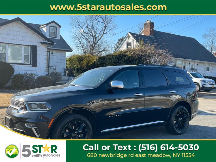 2022 Dodge Durango Citadel AWD, available for sale in East Meadow, New York | 5 Star Auto Sales Inc. East Meadow, New York 2022 Dodge Durango Citadel AWD, available for sale in East Meadow, New York | 5 Star Auto Sales Inc. East Meadow, New York
