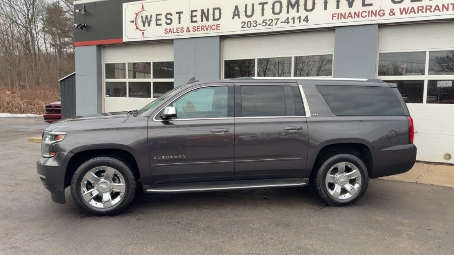 2016 Chevrolet Suburban 4WD 4dr 1500 LTZ, available for sale in Waterbury, Connecticut | West End Automotive Center. Waterbury, Connecticut 2016 Chevrolet Suburban 4WD 4dr 1500 LTZ, available for sale in Waterbury, Connecticut | West End Automotive Center. Waterbury, Connecticut