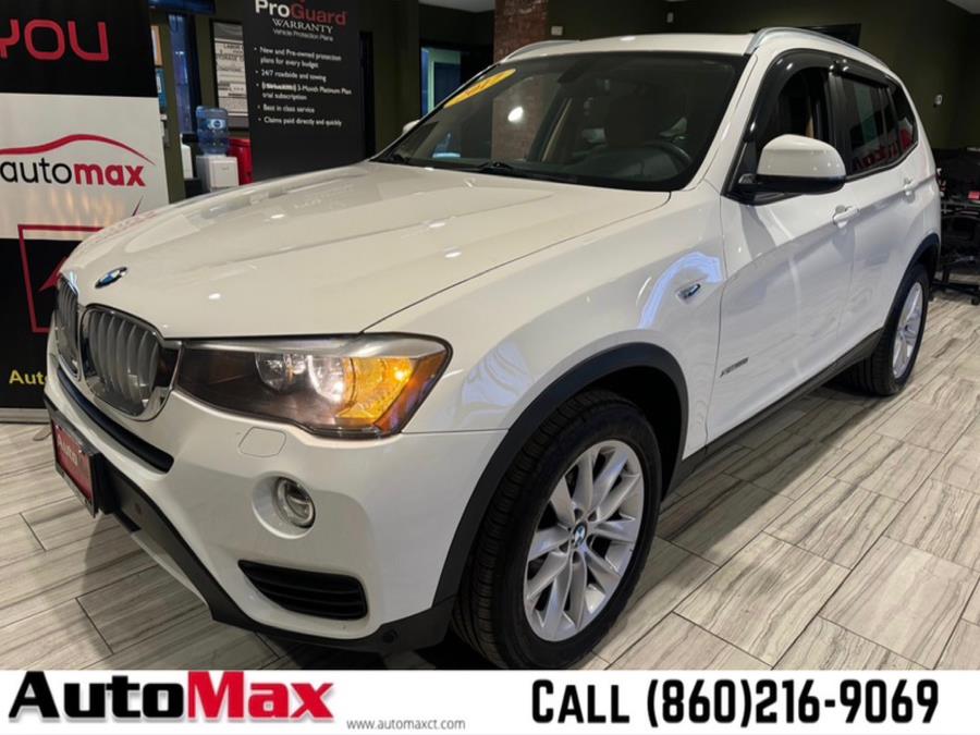 2017 BMW X3 xDrive28i Sports Activity Vehicle, available for sale in West Hartford, Connecticut | AutoMax. West Hartford, Connecticut 2017 BMW X3 xDrive28i Sports Activity Vehicle, available for sale in West Hartford, Connecticut | AutoMax. West Hartford, Connecticut