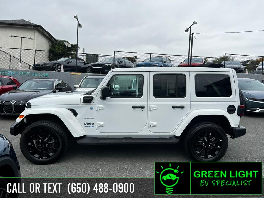 2022 Jeep Wrangler 4xe Unlimited Sahara 4x4, available for sale in Daly City, California | Green Light Auto Wholesale. Daly City, California