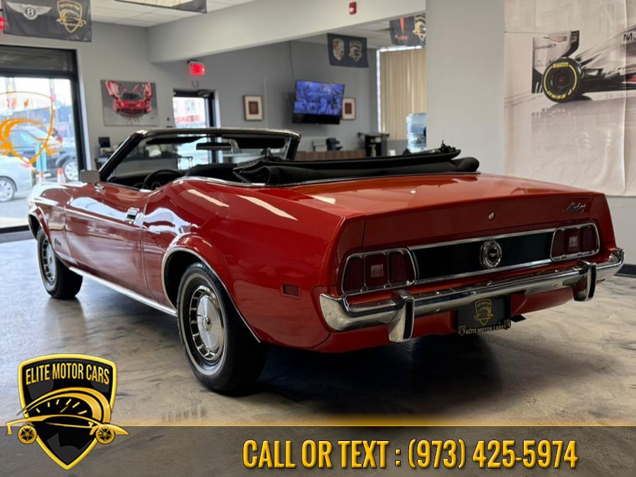 1972 Ford Mustang convertible, available for sale in Newark, New Jersey | Elite Motor Cars. Newark, New Jersey 1972 Ford Mustang convertible, available for sale in Newark, New Jersey | Elite Motor Cars. Newark, New Jersey