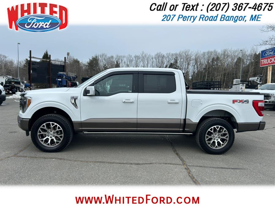 Used 2022 Ford F-150 King Ranch with VIN 1FTFW1E55NFC43195 for sale in Bangor, ME