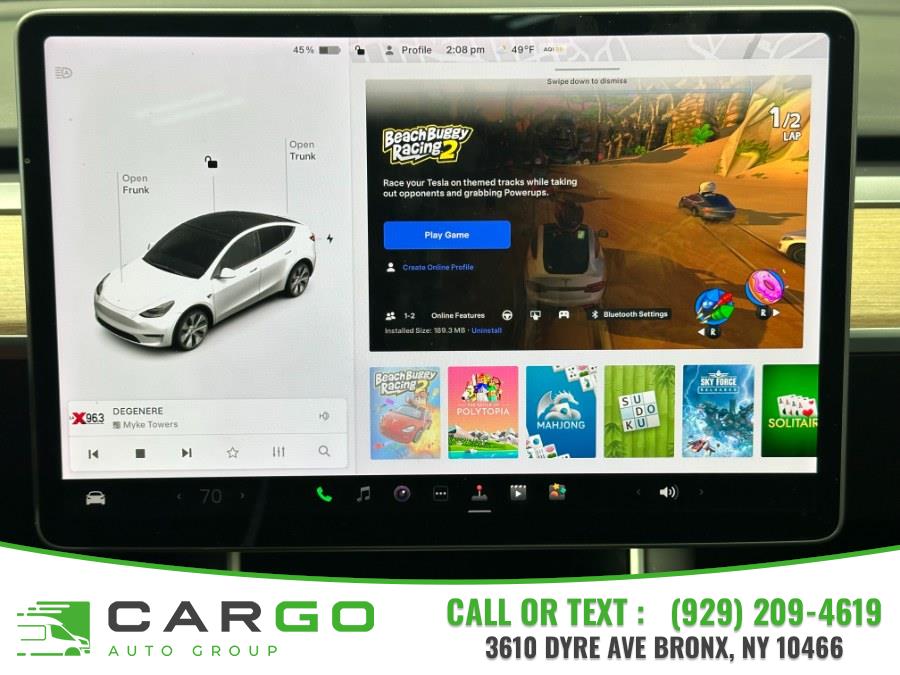 2020 Tesla Model Y Long Range AWD, available for sale in Bronx, New York | Cargo Auto Group LLC. Bronx, New York 2020 Tesla Model Y Long Range AWD, available for sale in Bronx, New York | Cargo Auto Group LLC. Bronx, New York