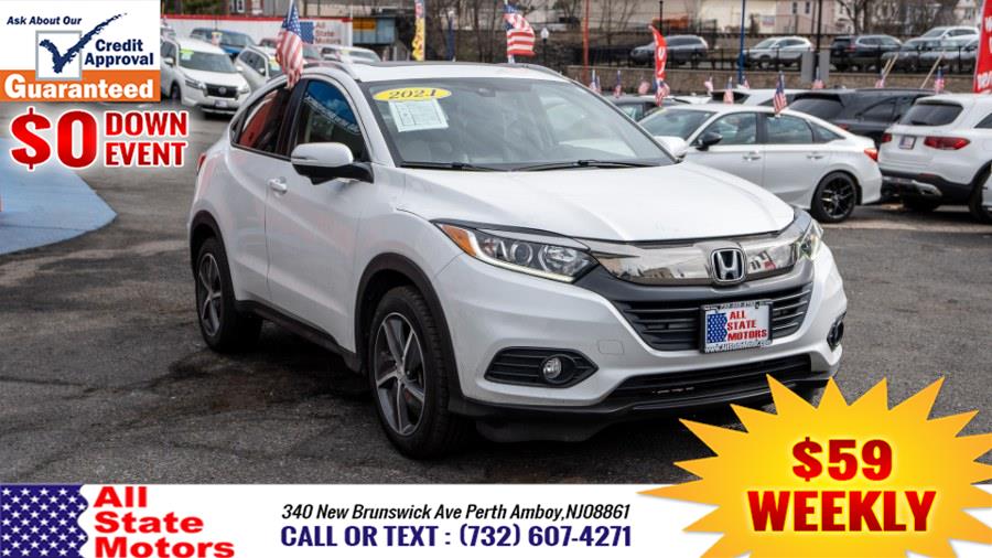 2021 Honda HR-V EX-L 2WD CVT, available for sale in Perth Amboy, New Jersey | All State Motor Inc. Perth Amboy, New Jersey 2021 Honda HR-V EX-L 2WD CVT, available for sale in Perth Amboy, New Jersey | All State Motor Inc. Perth Amboy, New Jersey