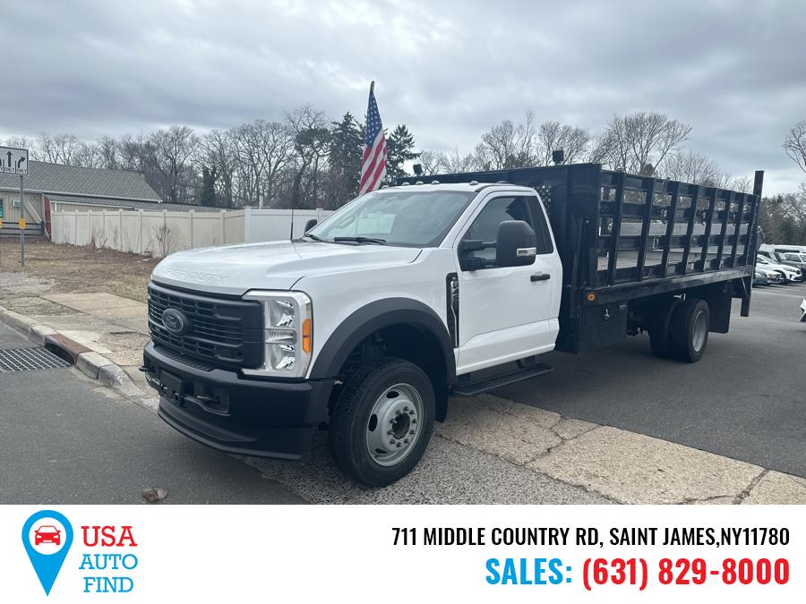 2023 Ford Super Duty F-450 DRW XLT 2WD Reg Cab 205" WB 120" CA, available for sale in Saint James, New York | USA Auto Find. Saint James, New York 2023 Ford Super Duty F-450 DRW XLT 2WD Reg Cab 205" WB 120" CA, available for sale in Saint James, New York | USA Auto Find. Saint James, New York