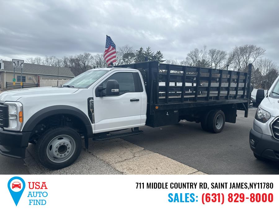 2023 Ford Super Duty F-450 DRW XLT 2WD Reg Cab 205" WB 120" CA, available for sale in Saint James, New York | USA Auto Find. Saint James, New York 2023 Ford Super Duty F-450 DRW XLT 2WD Reg Cab 205" WB 120" CA, available for sale in Saint James, New York | USA Auto Find. Saint James, New York