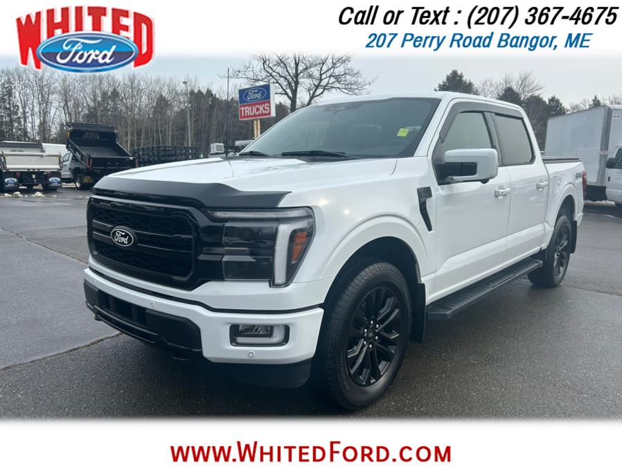 2024 Ford F-150 LARIAT 4WD SuperCrew 5.5'' Box, available for sale in Bangor, Maine | Whited Ford. Bangor, Maine