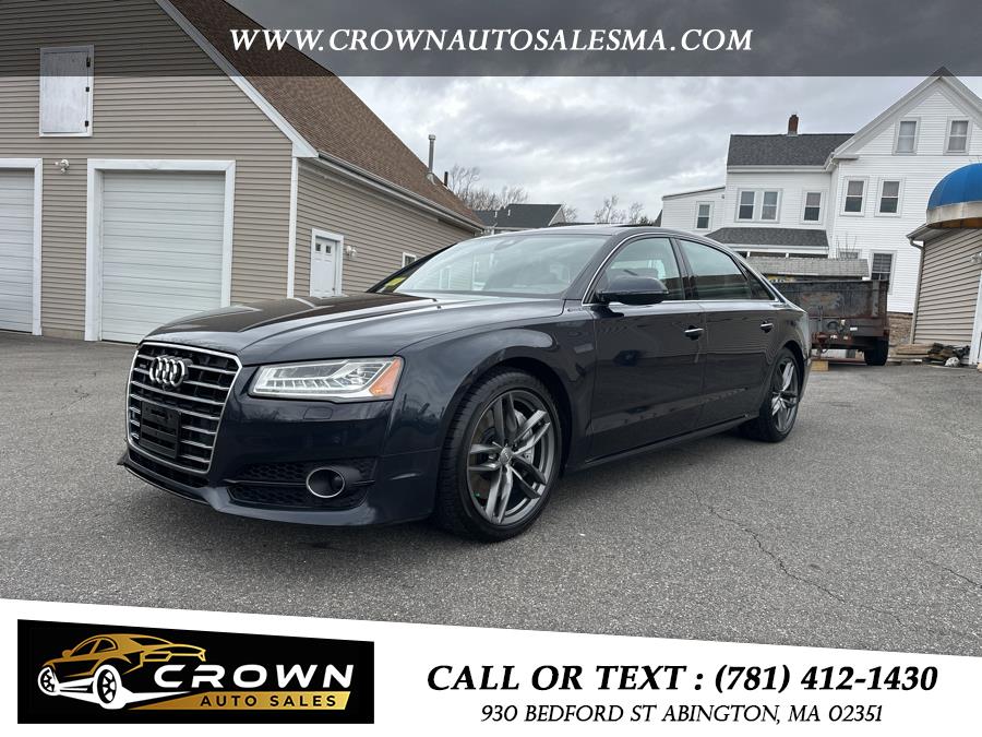 Used 2016 Audi A8 L in Abington, Massachusetts | Crown Auto Sales. Abington, Massachusetts