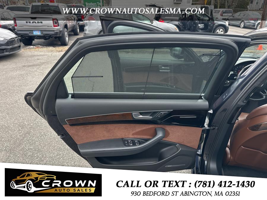 2016 Audi A8 L 4dr Sdn 4.0T Sport, available for sale in Abington, Massachusetts | Crown Auto Sales. Abington, Massachusetts 2016 Audi A8 L 4dr Sdn 4.0T Sport, available for sale in Abington, Massachusetts | Crown Auto Sales. Abington, Massachusetts