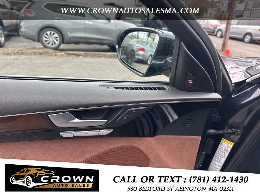 2016 Audi A8 L 4dr Sdn 4.0T Sport, available for sale in Abington, Massachusetts | Crown Auto Sales. Abington, Massachusetts 2016 Audi A8 L 4dr Sdn 4.0T Sport, available for sale in Abington, Massachusetts | Crown Auto Sales. Abington, Massachusetts