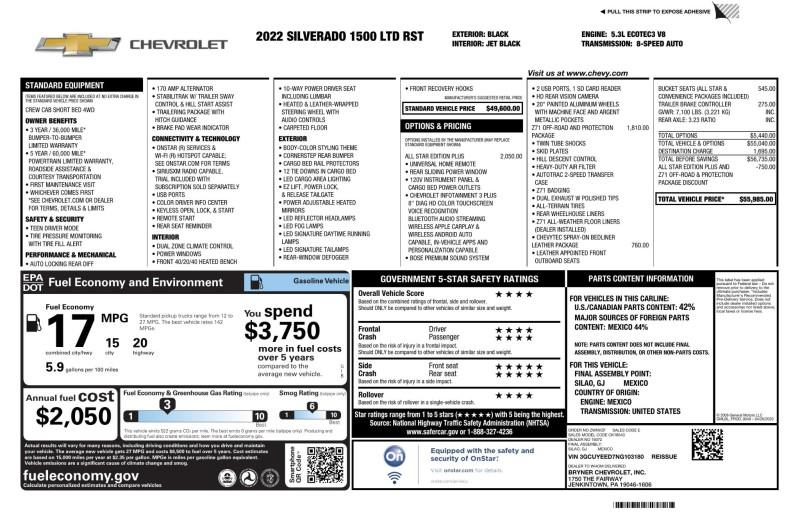 2022 Chevrolet Silverado 1500 Ltd 4wd RST, available for sale in Maple Shade, New Jersey | Car Revolution. Maple Shade, New Jersey 2022 Chevrolet Silverado 1500 Ltd 4wd RST, available for sale in Maple Shade, New Jersey | Car Revolution. Maple Shade, New Jersey