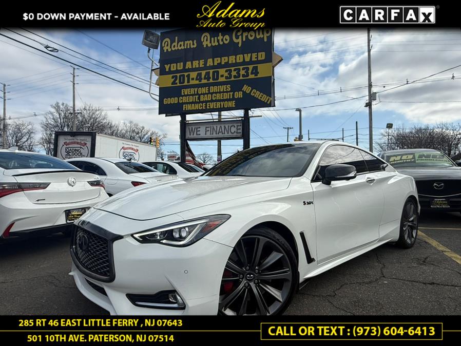Used 2018 INFINITI Q60 in Paterson, New Jersey | Adams Auto Group. Paterson, New Jersey