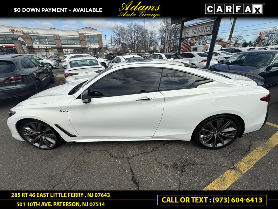 2018 INFINITI Q60 RED SPORT 400 RWD, available for sale in Paterson, New Jersey | Adams Auto Group. Paterson, New Jersey 2018 INFINITI Q60 RED SPORT 400 RWD, available for sale in Paterson, New Jersey | Adams Auto Group. Paterson, New Jersey