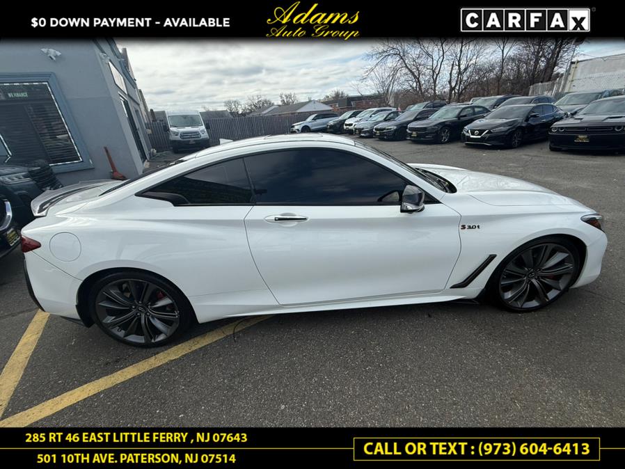 2018 INFINITI Q60 RED SPORT 400 RWD, available for sale in Paterson, New Jersey | Adams Auto Group. Paterson, New Jersey 2018 INFINITI Q60 RED SPORT 400 RWD, available for sale in Paterson, New Jersey | Adams Auto Group. Paterson, New Jersey