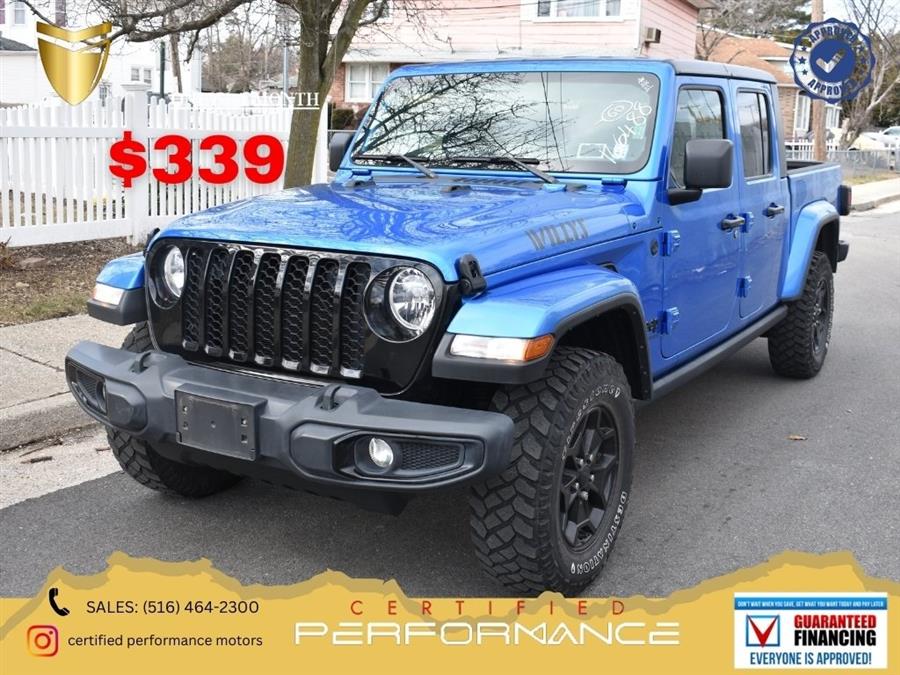 2021 Jeep Gladiator Willys, available for sale in Valley Stream, New York | Certified Performance Motors. Valley Stream, New York