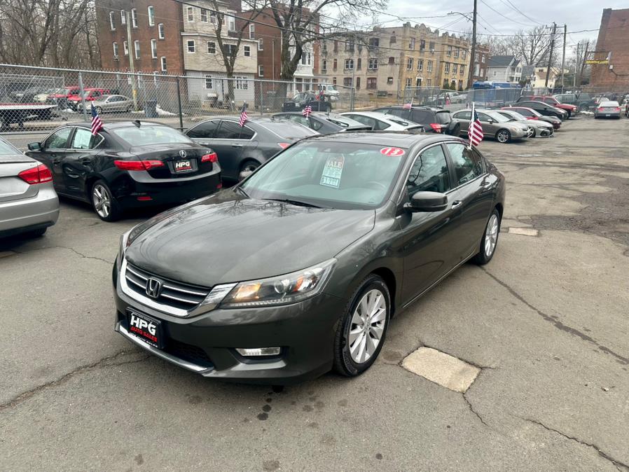 2013 Honda Accord Sdn 4dr I4 CVT EX-L w/Navi, available for sale in Hartford, Connecticut | HPG Auto Sales LLC. Hartford, Connecticut