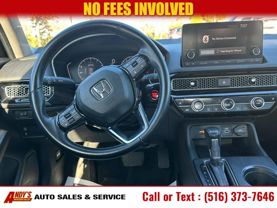 2022 Honda Civic Hatchback EX-L CVT, available for sale in West Hempstead, New York | Andy's Woodfield. West Hempstead, New York 2022 Honda Civic Hatchback EX-L CVT, available for sale in West Hempstead, New York | Andy's Woodfield. West Hempstead, New York