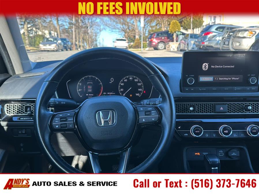 2022 Honda Civic Hatchback EX-L CVT, available for sale in West Hempstead, New York | Andy's Woodfield. West Hempstead, New York 2022 Honda Civic Hatchback EX-L CVT, available for sale in West Hempstead, New York | Andy's Woodfield. West Hempstead, New York