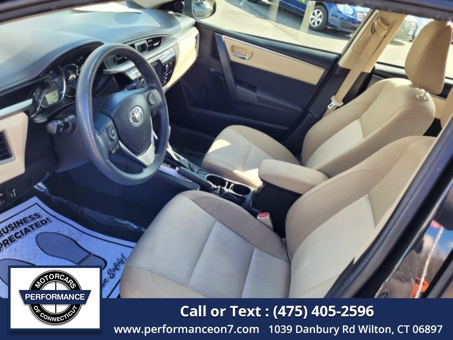 2016 Toyota Corolla 4dr Sdn CVT LE (Natl), available for sale in Wilton, Connecticut | Performance Motor Cars Of Connecticut LLC. Wilton, Connecticut 2016 Toyota Corolla 4dr Sdn CVT LE (Natl), available for sale in Wilton, Connecticut | Performance Motor Cars Of Connecticut LLC. Wilton, Connecticut