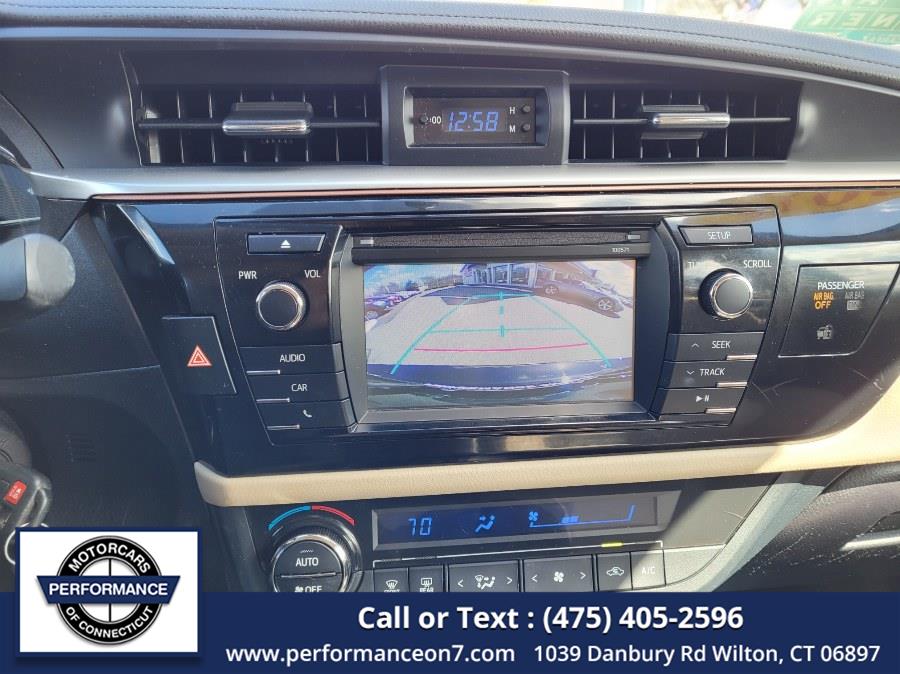 2016 Toyota Corolla 4dr Sdn CVT LE (Natl), available for sale in Wilton, Connecticut | Performance Motor Cars Of Connecticut LLC. Wilton, Connecticut 2016 Toyota Corolla 4dr Sdn CVT LE (Natl), available for sale in Wilton, Connecticut | Performance Motor Cars Of Connecticut LLC. Wilton, Connecticut
