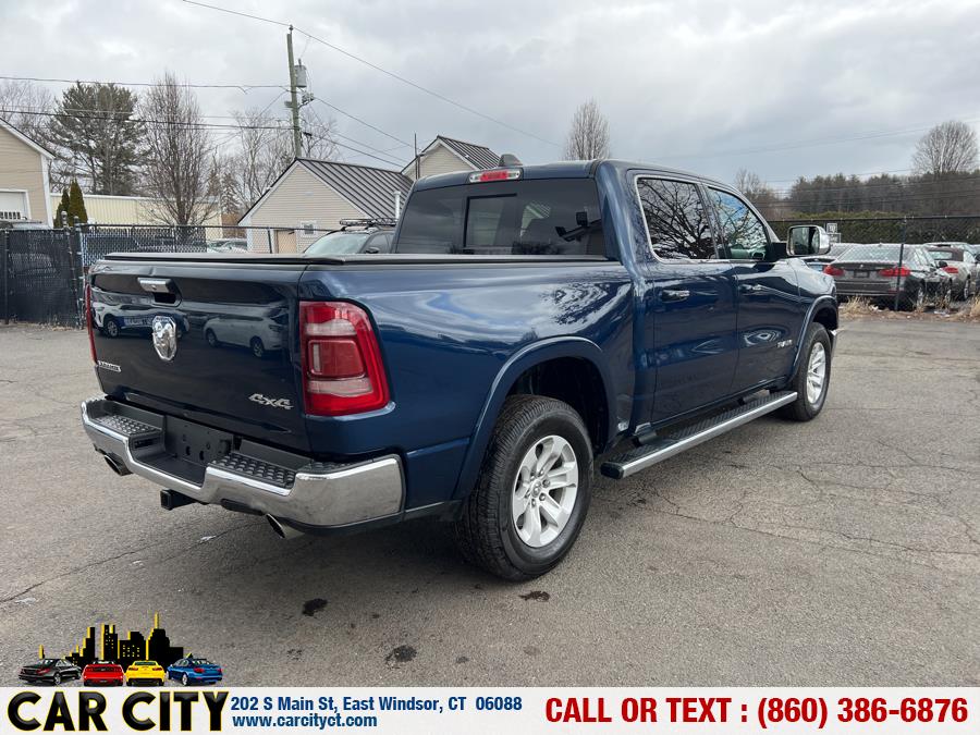 2019 Ram 1500 Laramie 4x4 Crew Cab 5''7" Box, available for sale in East Windsor, Connecticut | Car City LLC. East Windsor, Connecticut 2019 Ram 1500 Laramie 4x4 Crew Cab 5''7" Box, available for sale in East Windsor, Connecticut | Car City LLC. East Windsor, Connecticut
