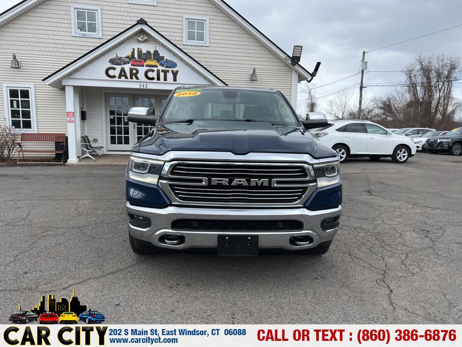 2019 Ram 1500 Laramie 4x4 Crew Cab 5''7" Box, available for sale in East Windsor, Connecticut | Car City LLC. East Windsor, Connecticut 2019 Ram 1500 Laramie 4x4 Crew Cab 5''7" Box, available for sale in East Windsor, Connecticut | Car City LLC. East Windsor, Connecticut