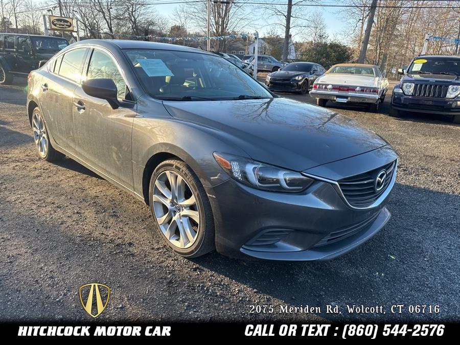 2014 Mazda Mazda6 i Touring, available for sale in Wolcott, Connecticut | Hitchcock Motor Car. Wolcott, Connecticut 2014 Mazda Mazda6 i Touring, available for sale in Wolcott, Connecticut | Hitchcock Motor Car. Wolcott, Connecticut