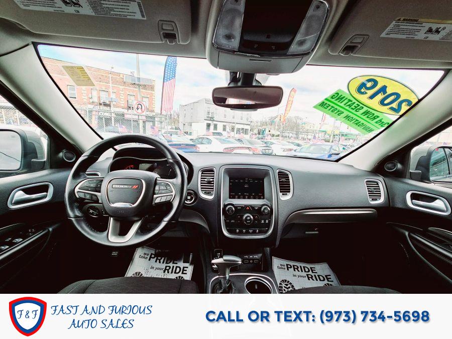 2019 Dodge Durango SXT Sport Utility 4D, available for sale in Newark, New Jersey | Fast and Furious Auto Sales. Newark, New Jersey 2019 Dodge Durango SXT Sport Utility 4D, available for sale in Newark, New Jersey | Fast and Furious Auto Sales. Newark, New Jersey