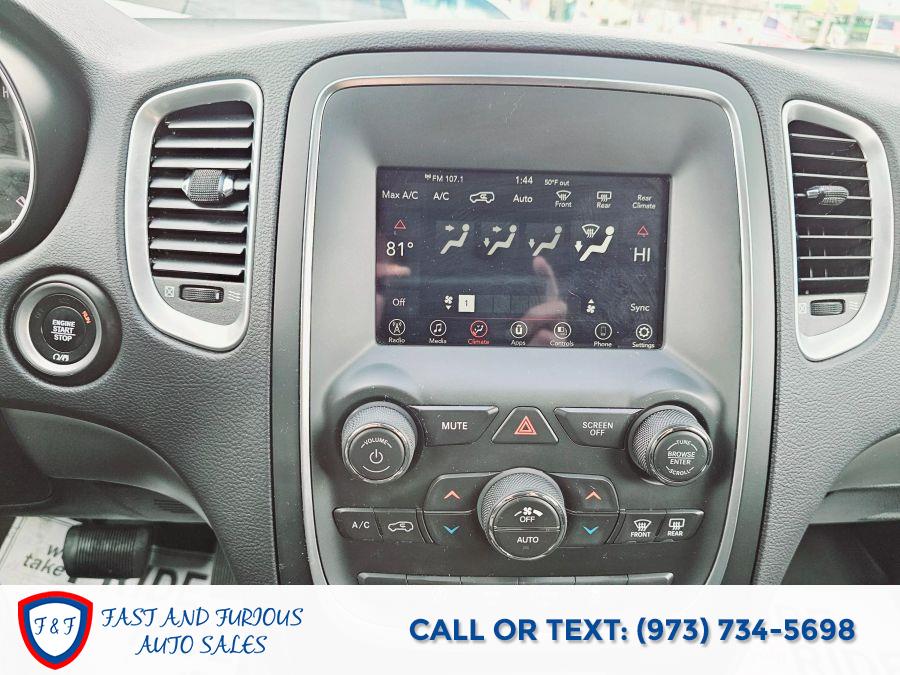 2019 Dodge Durango SXT Sport Utility 4D, available for sale in Newark, New Jersey | Fast and Furious Auto Sales. Newark, New Jersey 2019 Dodge Durango SXT Sport Utility 4D, available for sale in Newark, New Jersey | Fast and Furious Auto Sales. Newark, New Jersey