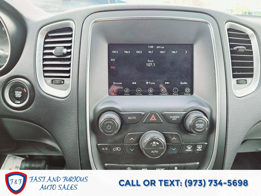 2019 Dodge Durango SXT Sport Utility 4D, available for sale in Newark, New Jersey | Fast and Furious Auto Sales. Newark, New Jersey 2019 Dodge Durango SXT Sport Utility 4D, available for sale in Newark, New Jersey | Fast and Furious Auto Sales. Newark, New Jersey