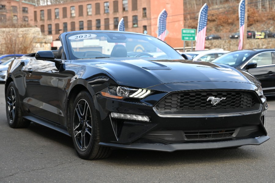 2022 Ford Mustang EcoBoost Premium Convertible, available for sale in Waterbury, Connecticut | Highline Car Connection. Waterbury, Connecticut 2022 Ford Mustang EcoBoost Premium Convertible, available for sale in Waterbury, Connecticut | Highline Car Connection. Waterbury, Connecticut
