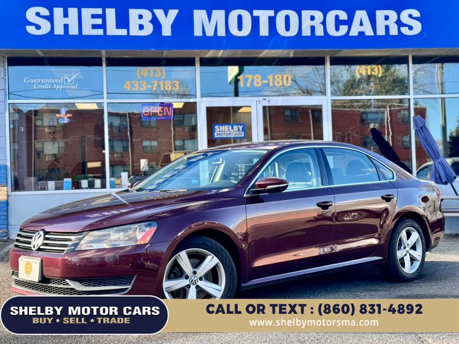 2012 Volkswagen Passat 4dr Sdn 2.5L Auto SE w/Sunroof & Nav PZEV, available for sale in Springfield, Massachusetts | Shelby Motor Cars. Springfield, Massachusetts 2012 Volkswagen Passat 4dr Sdn 2.5L Auto SE w/Sunroof & Nav PZEV, available for sale in Springfield, Massachusetts | Shelby Motor Cars. Springfield, Massachusetts