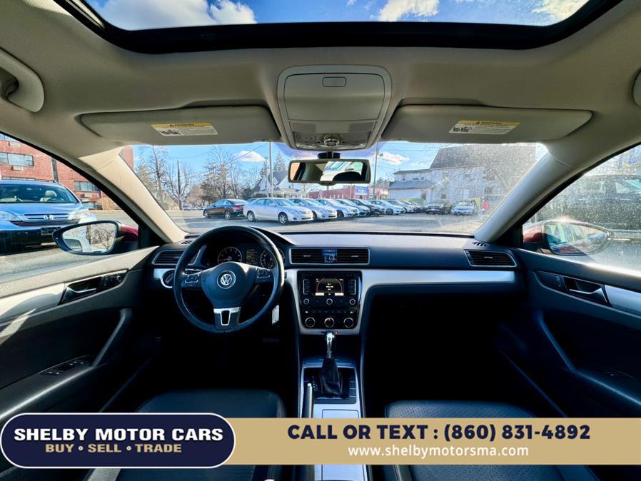 2012 Volkswagen Passat 4dr Sdn 2.5L Auto SE w/Sunroof & Nav PZEV, available for sale in Springfield, Massachusetts | Shelby Motor Cars. Springfield, Massachusetts 2012 Volkswagen Passat 4dr Sdn 2.5L Auto SE w/Sunroof & Nav PZEV, available for sale in Springfield, Massachusetts | Shelby Motor Cars. Springfield, Massachusetts