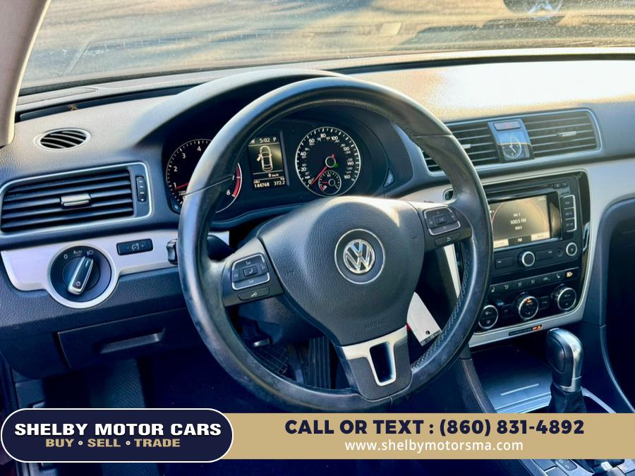 2012 Volkswagen Passat 4dr Sdn 2.5L Auto SE w/Sunroof & Nav PZEV, available for sale in Springfield, Massachusetts | Shelby Motor Cars. Springfield, Massachusetts 2012 Volkswagen Passat 4dr Sdn 2.5L Auto SE w/Sunroof & Nav PZEV, available for sale in Springfield, Massachusetts | Shelby Motor Cars. Springfield, Massachusetts
